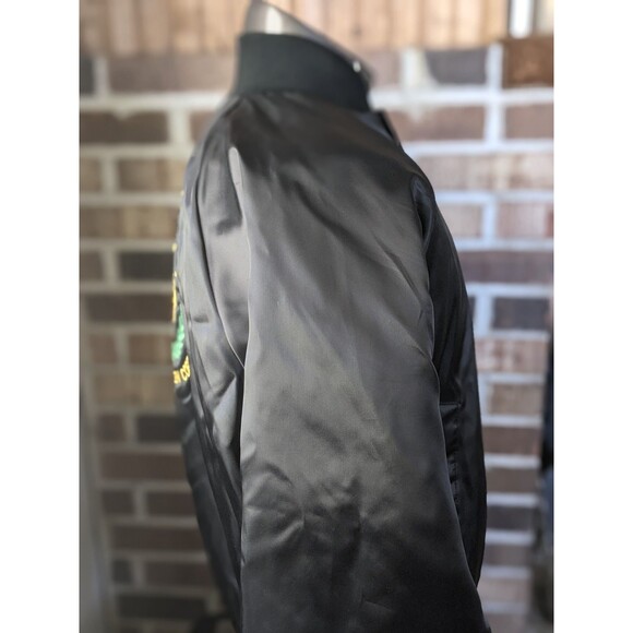 VTG Pistol King 1986 Brooklyn Schuetzen Corp + Pins Nylon Bomber Jckt Sz M OOAK - Picture 10 of 16